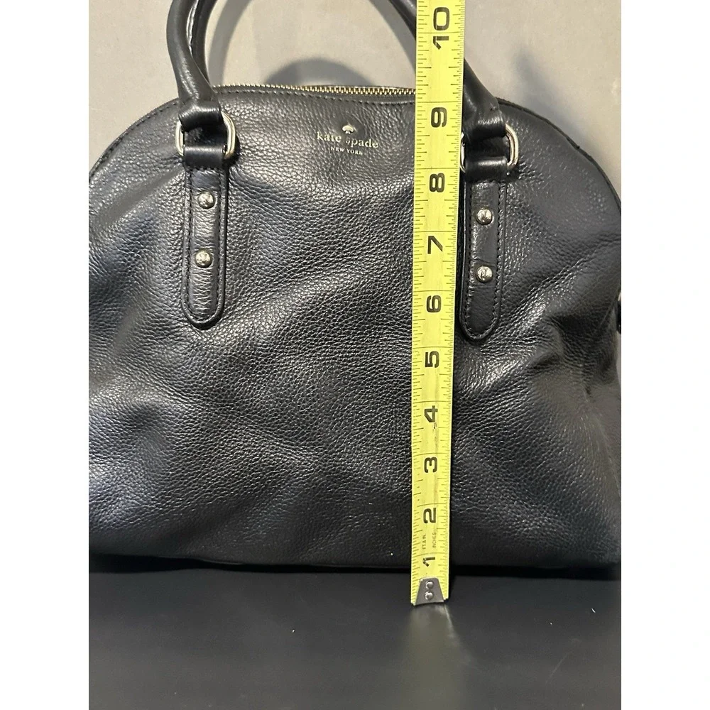Kate Spade Black Leather Purse (missing‎ Strap)